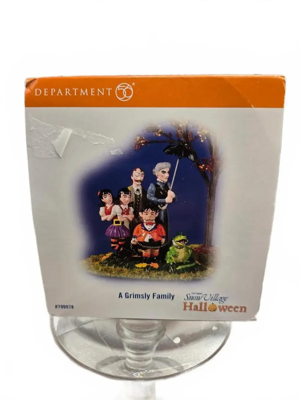 Dept 56 Halloween A Grimsly Family 799978 Original Box MINT